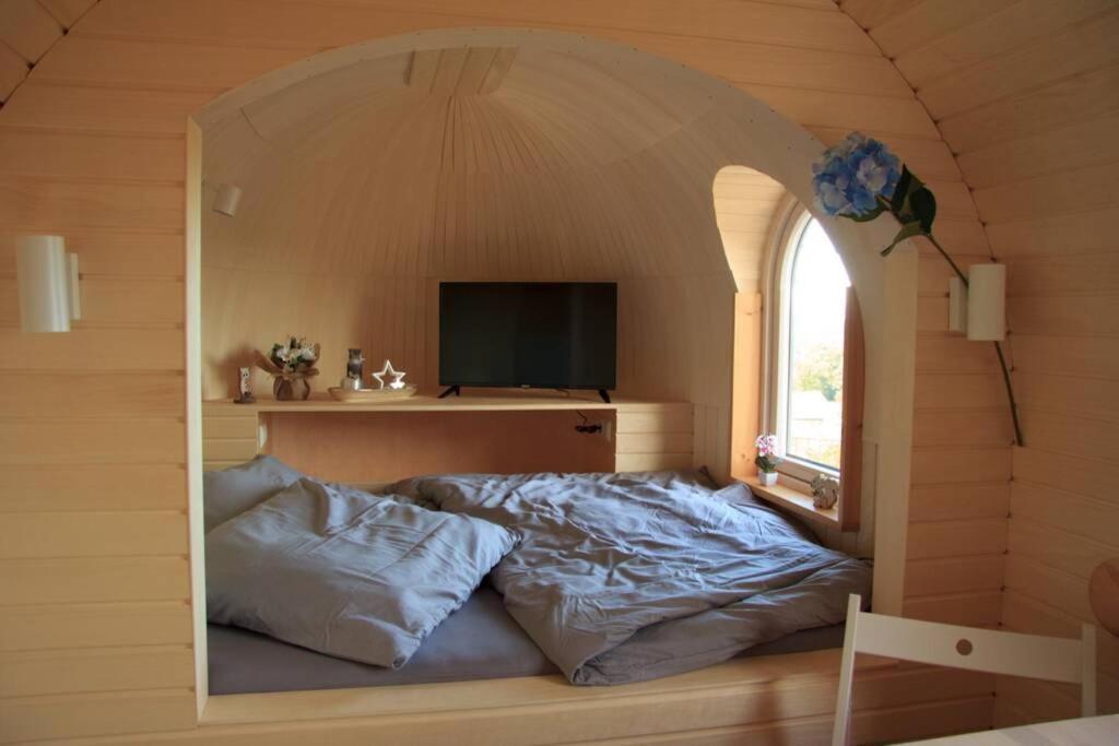 Schmidis Igluhuts Im Pfaffenwinkel - Tiny House 1 Apartment Apfeldorf Bagian luar foto